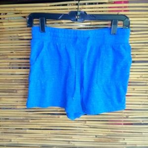 Athletic Works S Blue T-Shirt Pocketed Shorts